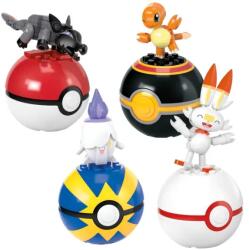 Pokémon Fire Type Trainer Team Mega Construction Set Htj06 Figurina