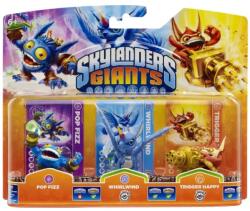 Activision Figurine Skylanders Giants Pack Pop Fizz, Trigger Happy, Whirlwind Figurina