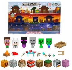 Mattel Minecraft Mob Head Mini Advent Calendar Hht64 Figurina
