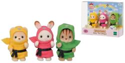 EPOCH Figurine Sylvanian Families Baby Trio (ninja) (5616) Figurina
