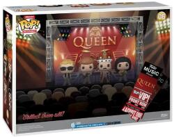 Funko Pop Moment Deluxe Queen Wembley Stadium Roger Taylor John Deacon Freddie Mercury Brian May 06 Figurina
