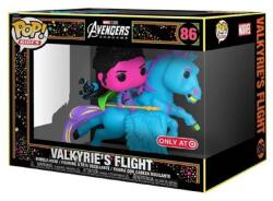 Funko Pop Rides Deluxe Marvel Avengers End Game Valkyriess Flight Blacklight Figurina