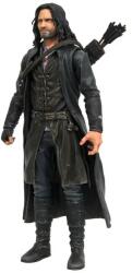 Diamond Select Toys Deluxe Lord Of The Rings S3 Aragorn With Sauron Parts 18cm Figurina