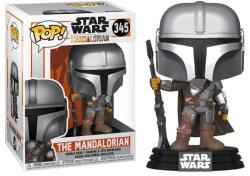 Funko Pop Star Wars Mandalorian The Mandalorian Final Metallic Figurina