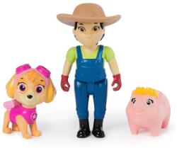 Spin Master Paw Patrol Hero Pup Farmer Yumi & Skye 6070750 Figurina