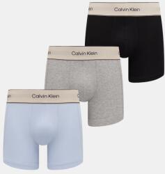 Calvin Klein Underwear boxeralsó férfi pamut elasztánnal 3-as csomag - kék L - answear - 20 990 Ft