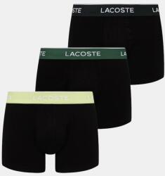 Lacoste testhezálló boxeralső férfi pamut elasztánnal 3-as csomag - fekete S - answear - 19 990 Ft