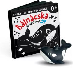  Bálnácska - kontrasztos fürdőskönyv játékkal