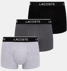 Lacoste testhezálló boxeralsó férfi pamut elasztánnal 3-as csomag - többszínű L