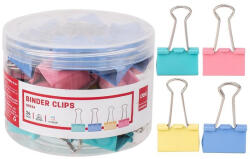 Deli Clip Hartie 32mm Color Deli (DLE8553A) Agrafa