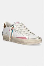 Crime London SK8 DELUXE WEDGE női bőr sportcipő - fehér Női 39 - answear - 55 990 Ft