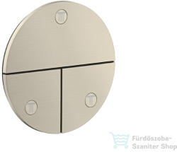 Hansgrohe AXOR SHOWERSELECT Round 3 funkciós falsík alatti váltószelep, szálcsiszolt nikkel 36779820 (36779820)