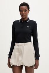 Fred Perry pamut hosszúujjú - sötétkék 38