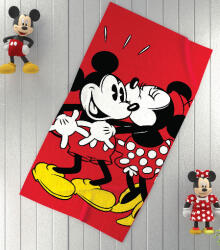 TAC ® Prosop copii 75x150cm bumbac 100%, Tac Disney, Mickey and Minnie Prosop