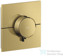 Hansgrohe AXOR SHOWERSELECT ID Square falsík alatti termosztát, polírozott arany hatású 36774990 (36774990)