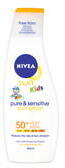Nivea Produse pentru protectie solara Children's sun lotion SPF 50 + Sun Kids (Pure & Sensitive Sun Lotion) 200 ml - pcone