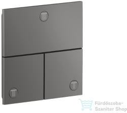 Hansgrohe AXOR SHOWERSELECT Square 3 funkciós falsík alatti váltószelep, polírozott fekete króm 36780330 (36780330)