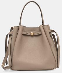 Tory Burch női bőr vászontáska Romy - bézs Univerzális méret