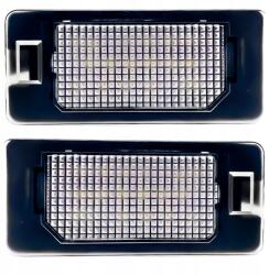 LEDprojektor 2 db-os Led lámpa szett Világítás rendszámtábla Fiat 500X Qubo-hoz