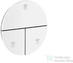 Hansgrohe AXOR SHOWERSELECT Round 3 funkciós falsík alatti váltószelep, matt fehér 36779700 (36779700)