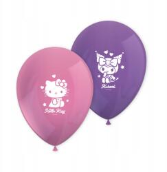 Procos Hello Kitty Kuromi léggömb, lufi 8 db-os