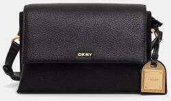 DKNY keresztpántos táska női bőr ALYA - fekete Univerzális méret