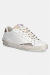 Crime London DISTRESSED női bőr sportcipő - fehér Női 41