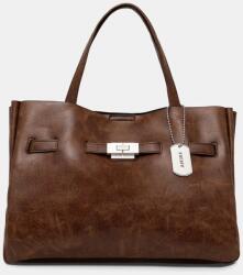 DKNY shopper női műbőr BRYAR - barna Univerzális méret