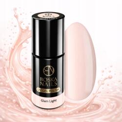 Boska Nails Hibrid lakk Glam Light 333 6ml Világos barack (1232131231)