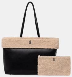 Steve Madden női műbőr táska Bamaia - fekete Univerzális méret