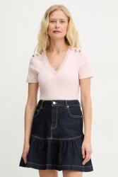 Morgan női t-shirt DOMANI - rózsaszín XS