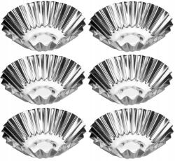 Galicja Muffin sütőformák Platino 7cm 6db Kiváló Minőség (27770)