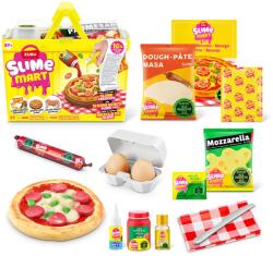 SLIME MART Cos de cumparaturi slime mart cu pizza, jucarie creativa (1100053010)