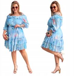 Cavaricci Ruha Nagy Méret Plus Size Női Cavaricci Spanyol Virágok Kék (Si-32 )