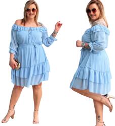 Cavaricci Ruha Nagy Méret Plus Size Női Cavaricci Spanyol Sifon Kék (Si-32 )
