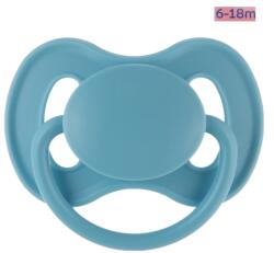 Canpol babies Canpol babák Cumi 6-18m gumicseresznye NUDE - kék