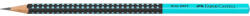 Faber-Castell Grafitceruza HB, Grip 2001 Faber-Castell kéttónusú fekete-türkiz (517012) - officefirst