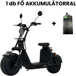 BlueWay RX15 fekete elektromos roller akkumulátorral