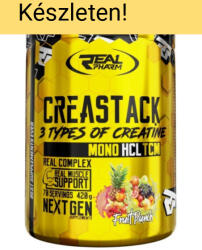 REAL PHARM CreaStack 3 Types Of Creatine 420 g Mango Maracuja (Mangó Maracuja)
