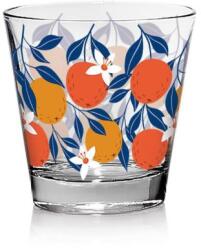 Cerve Pohár vizes Nadia Orange 3db 250ml