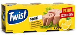  Twist tonhaltörzs növényi olajban citromos-borsos ízesítéssel 3x80g
