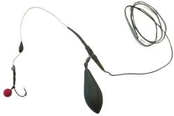 Prokarpfishing Montura pescuit ronnie rig crap pentru plantat, leadcore 45 lb plumb pierdut , carlig legat , prokarpfishing