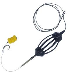 Prokarpfishing Montura pescuit crap Leadcore 45lb cu momitor arc de 50g, cralig legat crank pe fir de par