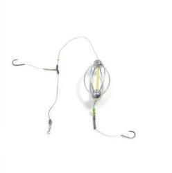 diamant alb Montura pescuit crap si caras cu momitor de 20 gr