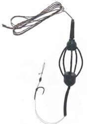 EAST SHARK Montura pescuit crap momitor autointepare 50g, 45 lb, carlig legat pe fir de par