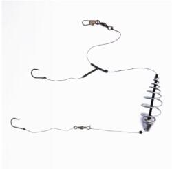 prokarp Montura pescuit caras si crap arc cu teu si fir textil textil 2 carlige legate