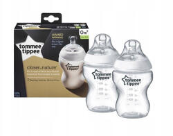 Tommee Tippee Palack szett 260ml Closer to Nature 2 db 225207 (5010415225207)