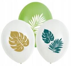 Amscan Key West Leaf léggömb, lufi 6 db-os 11 inch (27, 5 cm)