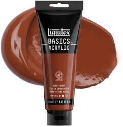 Liquitex Basics akrilfesték, 250 ml - 127, burnt sienna