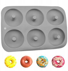 Rossner Szilikon forma fánk/donuts sütéséhez, 6 darabos, B1907 (B1907)